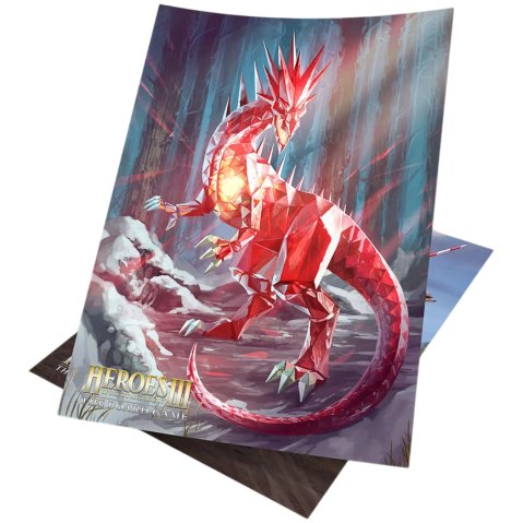 Heroes of Might and Magic III: The Board Game. Posters