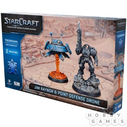 StarCraft. Terran: Jim Raynor & Point Defense Drone