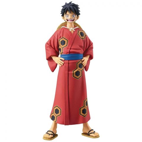 Фигурка DXF. One Piece The Grandline Series Wanokuni: Monkey D. Luffy Yukata Ver.