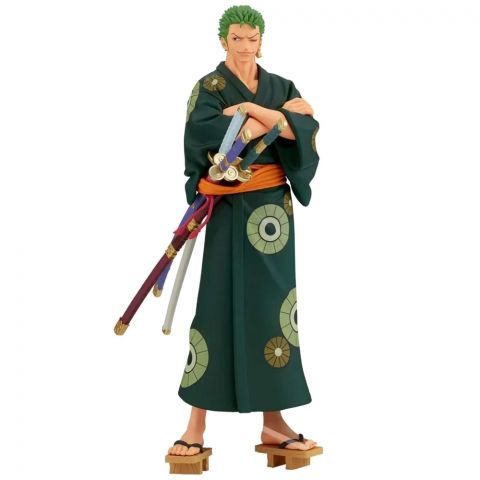 Фигурка DXF. One Piece The Grandline Series Wanokuni: Roronoa Zoro Yukata Ver.