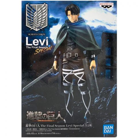 Фигурка Attack On Titan. The Final Season. Special: Levi 