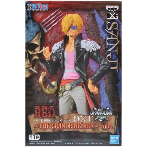 Фигурка DXF. One Piece Film: Red. The Grandline Men: Sanji Vol. 4