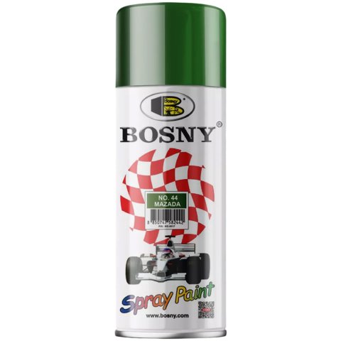 Краска Bosny "Зелёный сад" RAL 6017 (520 мл)