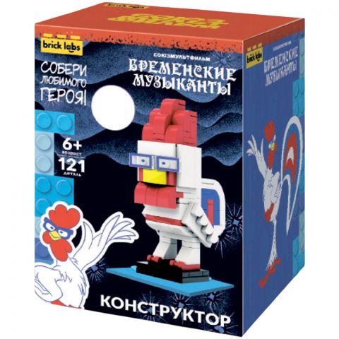Конструктор Brick Labs: Бременские музыканты. Петух