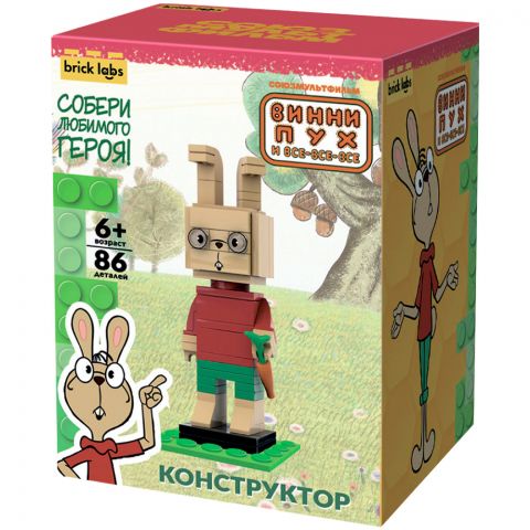 Конструктор Brick Labs: Винни-Пух и все-все-все. Кролик