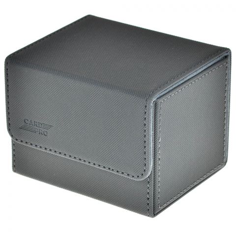 Коробочка для карт Сommander-Box (серый, 100 карт)