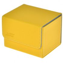 Коробочка для карт Сommander-Box (жёлтый/серый, 100 карт)