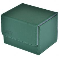 Коробочка для карт Сommander-Box (серый/зелёный, 100 карт)
