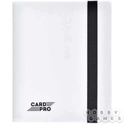 Альбом Card-Pro (с листами по 2x2 кармашка): Белый