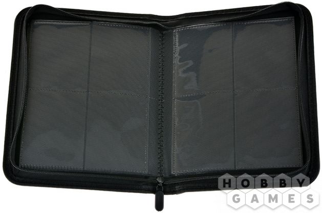 Альбом Card-Pro (с листами по 2x2 кармашка, искусственная кожа): Чёрный фото 3