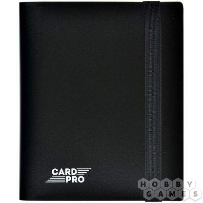 Альбом Card-Pro (с листами по 2x2 кармашка): Чёрный