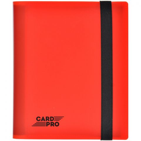 Альбом Card-Pro (с листами по 2x2 кармашка): Красный