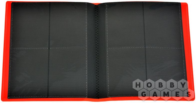 Альбом Card-Pro (с листами по 2x2 кармашка): Красный фото 2