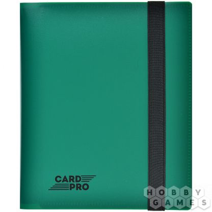 Альбом Card-Pro (с листами по 2x2 кармашка): Зелёный