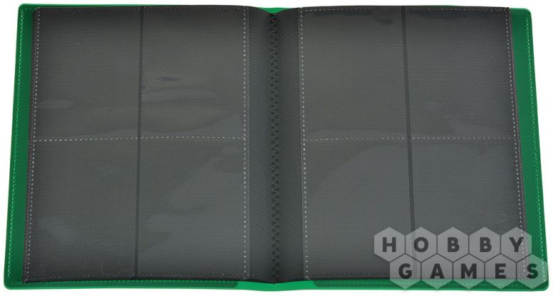 Альбом Card-Pro (с листами по 2x2 кармашка): Зелёный фото 2