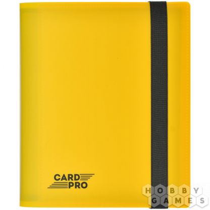 Альбом Card-Pro (с листами по 2x2 кармашка): Жёлтый