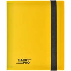 Альбом Card-Pro (с листами по 2x2 кармашка): Жёлтый