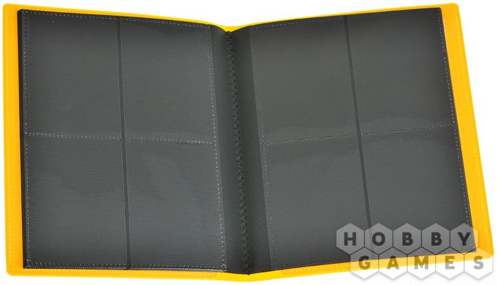 Альбом Card-Pro (с листами по 2x2 кармашка): Жёлтый фото 2