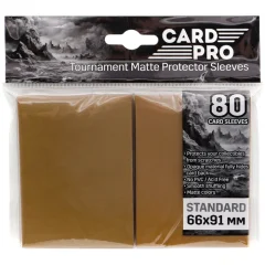 Протекторы Card-Pro (80 шт., 66x91), золотые