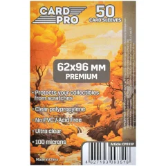 Протекторы Card-Pro Premium прозрачные (50 шт., 62x96 мм)