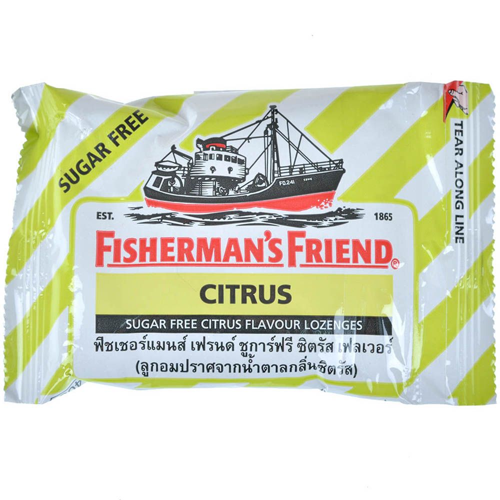 Gummi Zone Жевательная резинка Fisherman's Friend: Citrus AmGum108