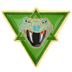 Battletech Faction Pin: Clan Steel Viper
