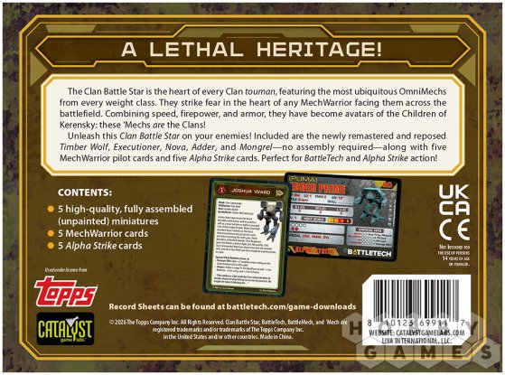 BattleTech: Clan Battle Star фото 2