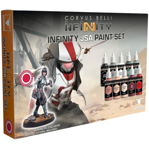 Infinity. JSA Paint Set: Keisotsu Paramedic Exclusive