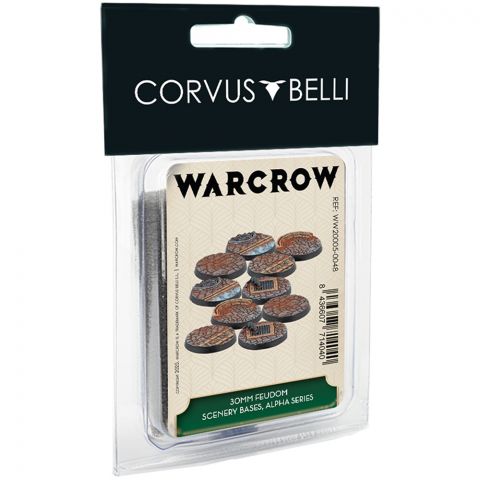 Warcrow. 30mm Feudom. Scenery Bases, Alpha Series