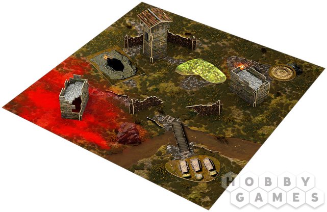 Warcrow: Assail Borderlands Scenery Pack фото 3