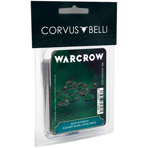 Warcrow: 30mm Sÿenann Scenery Bases, Alpha Series