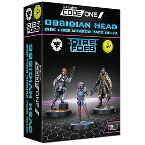 Infinity CodeOne. Dire Foes Mission Pack Delta: Obsidian Head