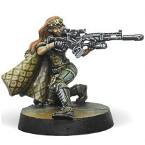 Infinity. Major Lunah, Ex-Aristeia! Sniper (Viral Sniper Rifle)