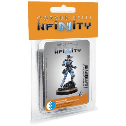 Infinity. Patsy Garnett, Orc Troops Varuna Div. NCO (Submachine Gun).