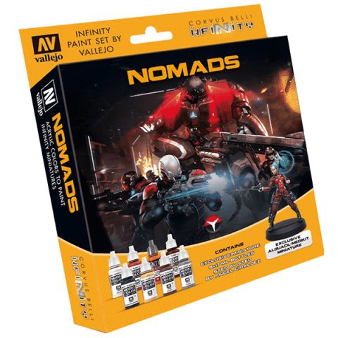 Model Color Set: Infinity Nomads Exclusive Miniature