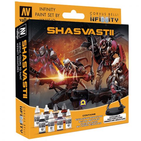 Infinity Model Color Set: Infinity Shasvastii Exclusive Miniature