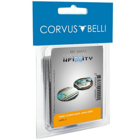 Infinity. 55 mm Scenery bases, Alpha Series