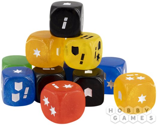 Infinity. HexaDome Legends: Frost Dice Set фото 2