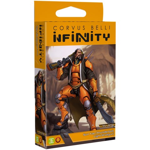 Infinity. Yu Jing: Sun Tze (Thunderbolt, Light Shotgun)