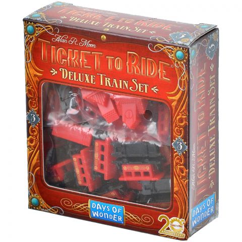Ticket to Ride: Делюкс-набор вагонов (красный)