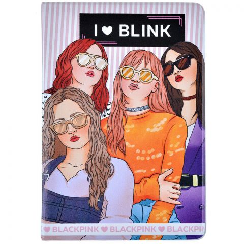 Обложка для паспорта I love BLICK