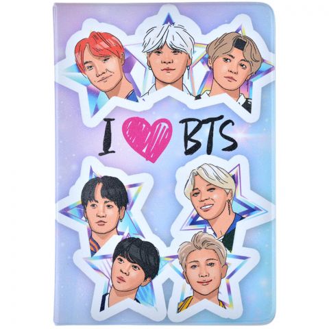 Обложка для паспорта: I love BTS