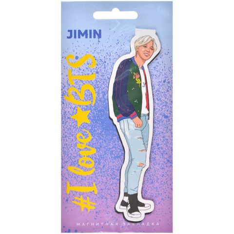 Фигурная магнитная закладка BTS: Jimin