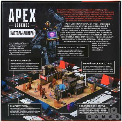 Отзывы о Apex Legends: Настольная игра фото 3