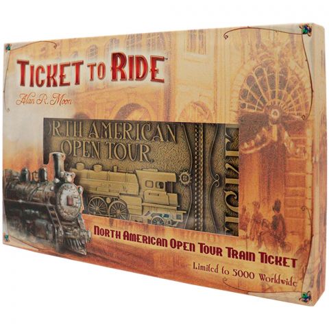 Коллекционный билет Ticket to Ride. North American Open Tour 