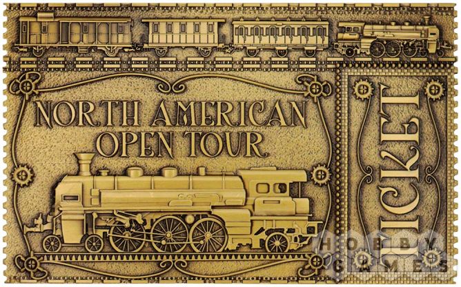 Коллекционный билет Ticket to Ride. North American Open Tour  фото 4