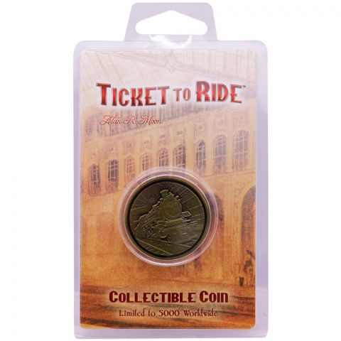 Коллекционная монета Ticket to Ride