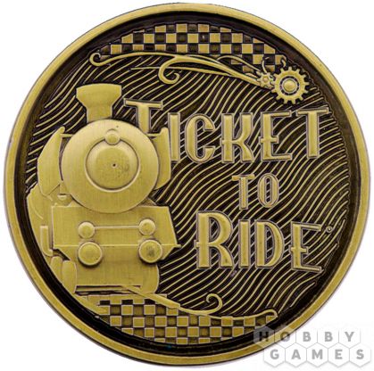Коллекционная монета Ticket to Ride фото 4
