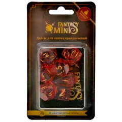 Кубики ручной работы Fantasy Minis: Barbarian's Fury