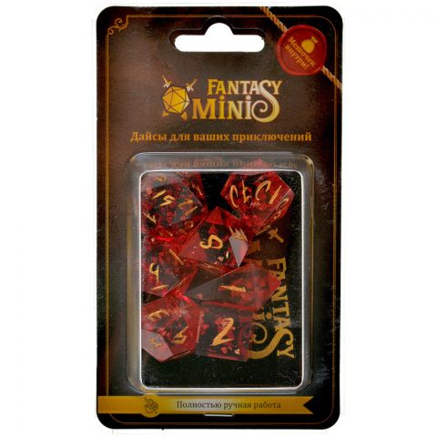 Кубики ручной работы Fantasy Minis: Barbarian's Fury